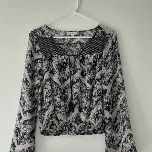 Love Fire brand long sleeve boho style shirt